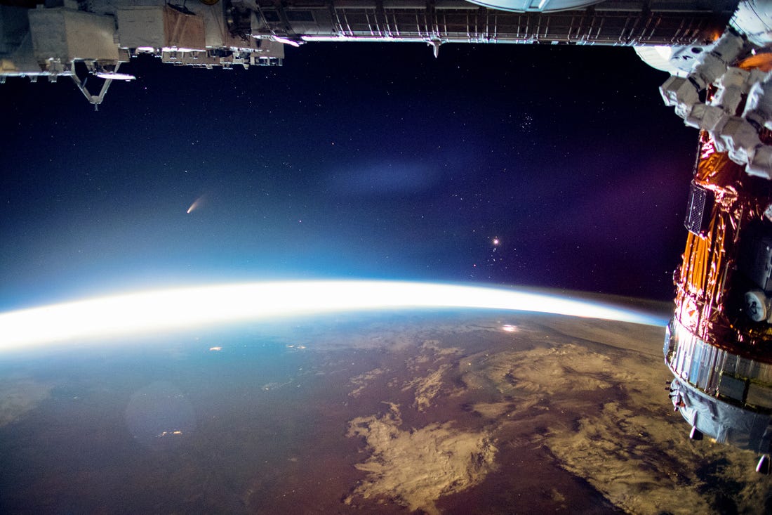 Sublime Timelapse Of Comet NEOWISE From Space
