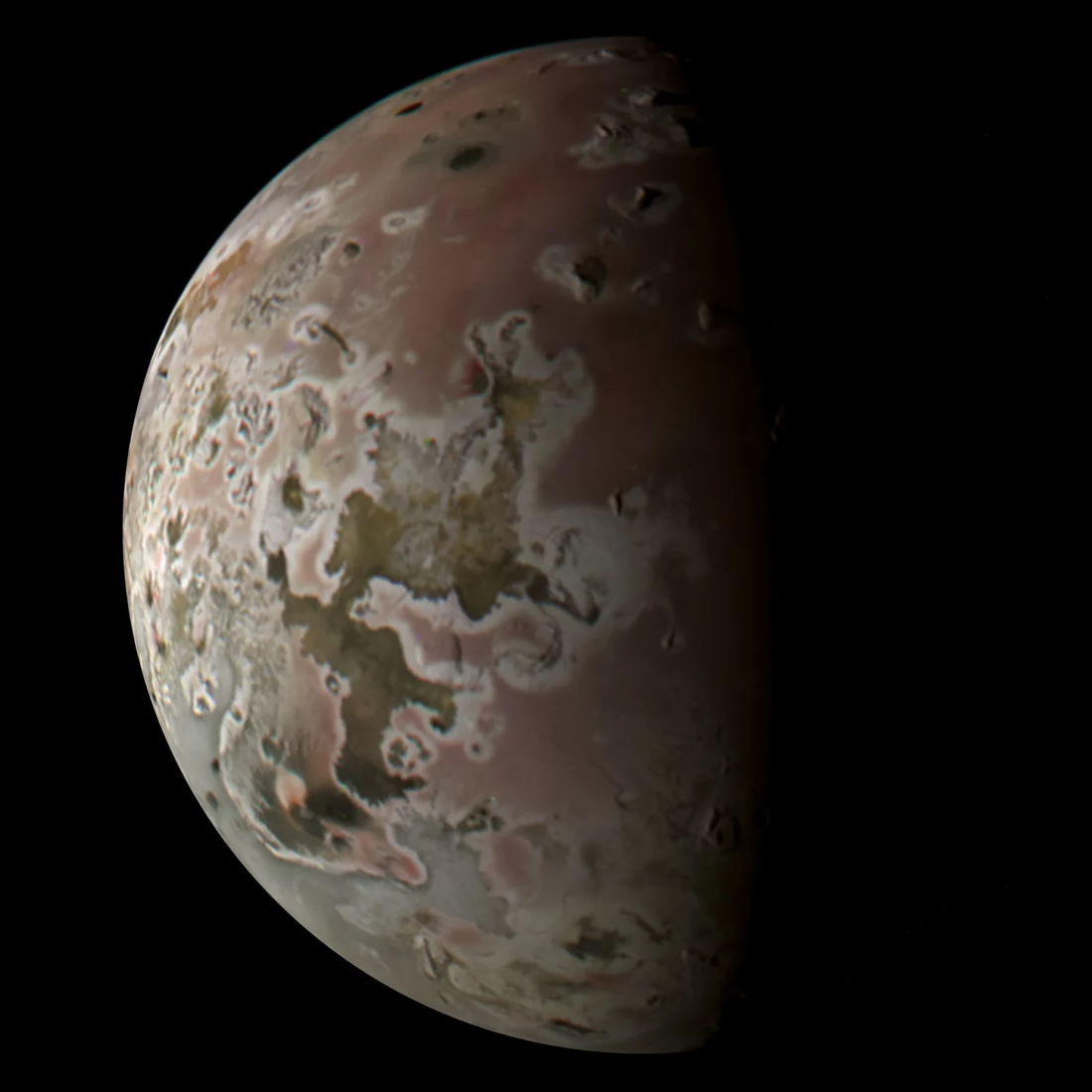 New photos emerge of volcanic 'Scab Moon'