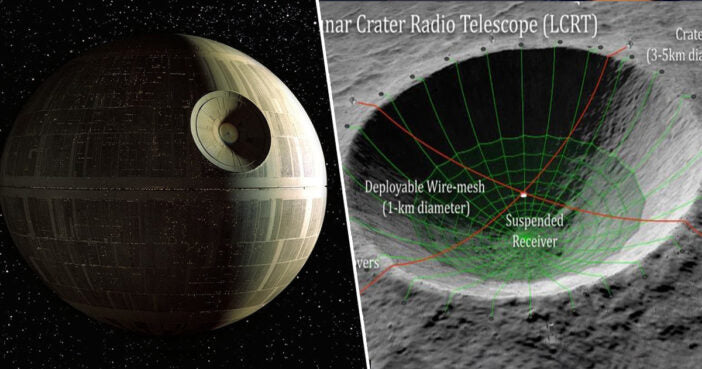 NASAs latest telescope looks like the Deathstar