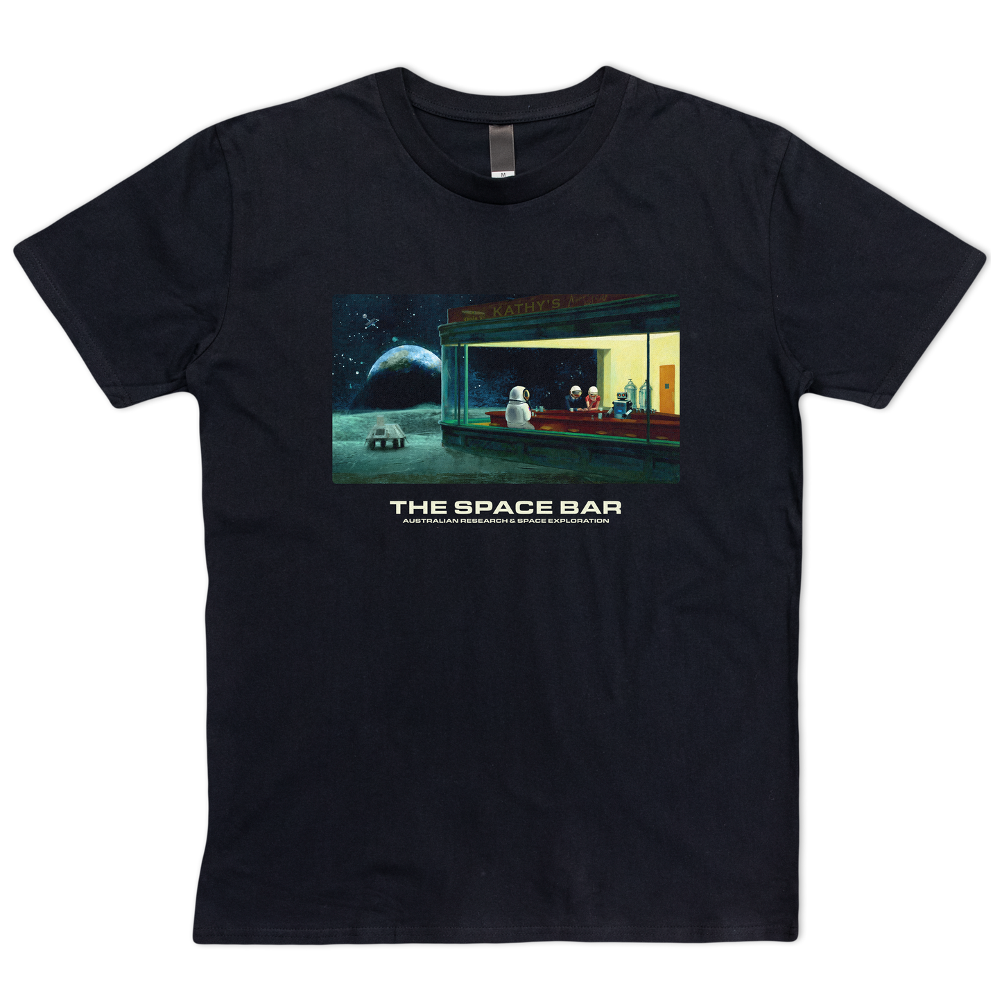 Space Bar Tee Black