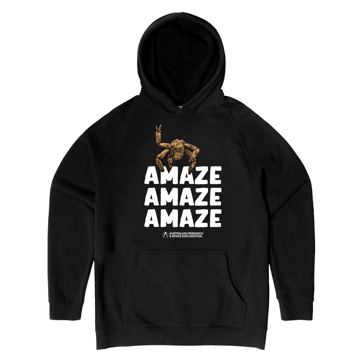 Amaze Amaze Amaze Hoodie Black