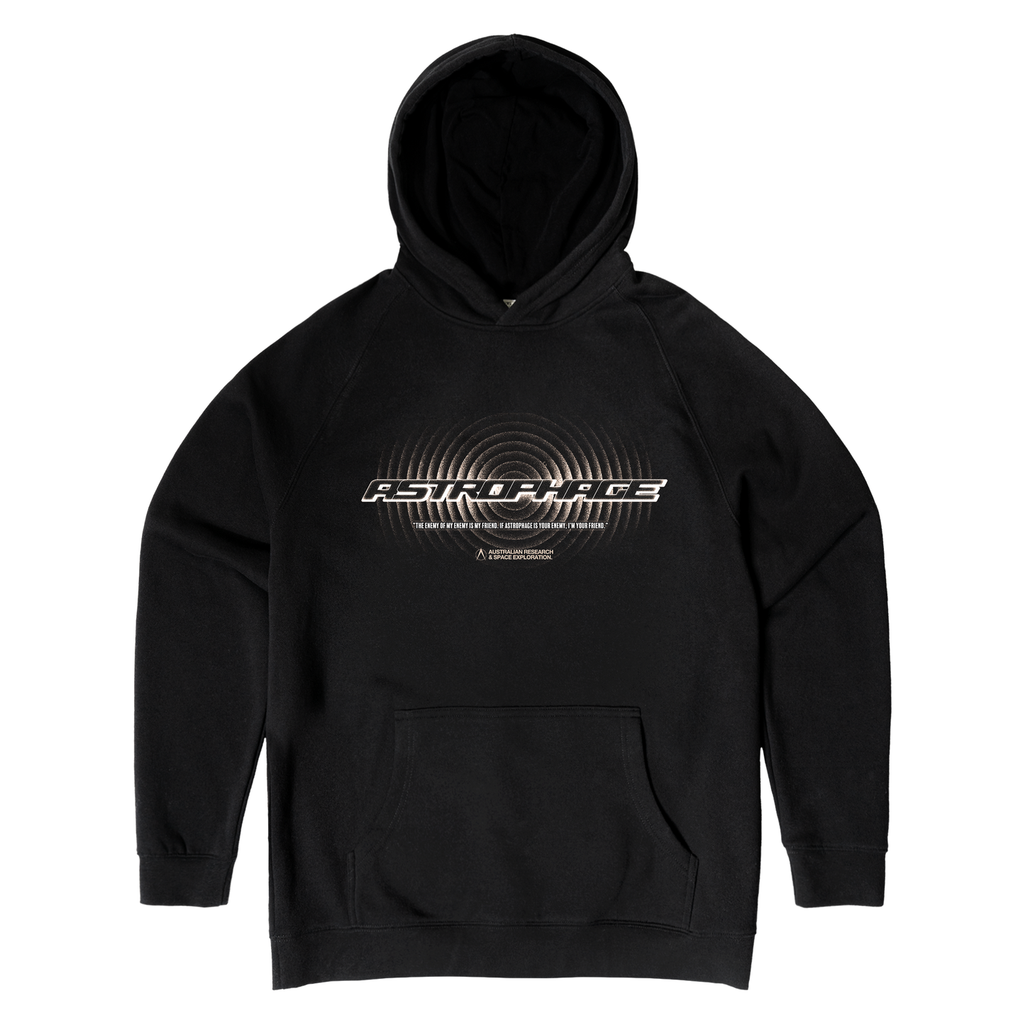 Astrophage Band Hoodie Black