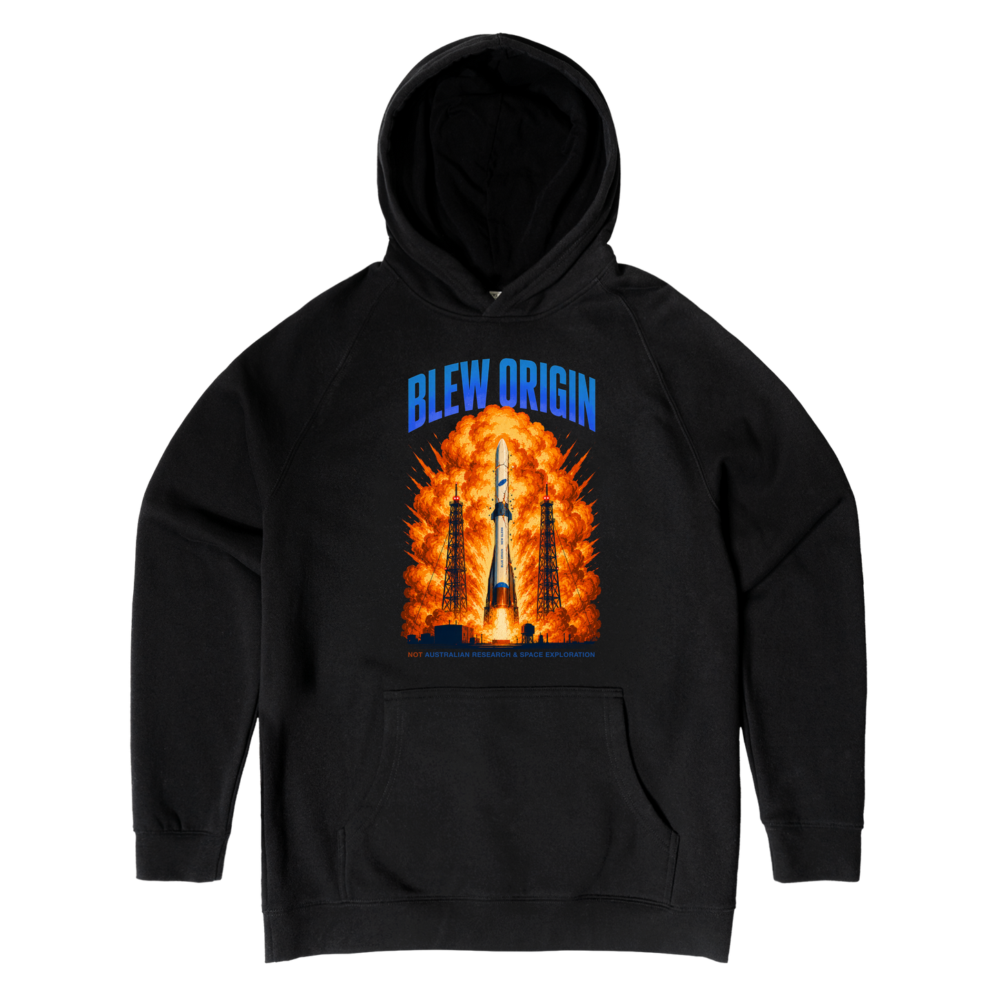 Blew Origin Hoodie Black