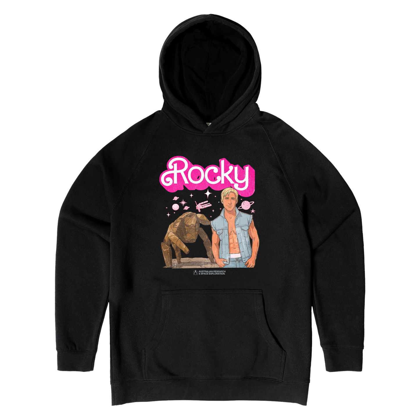 Project Hail Barbie Hoodie Black