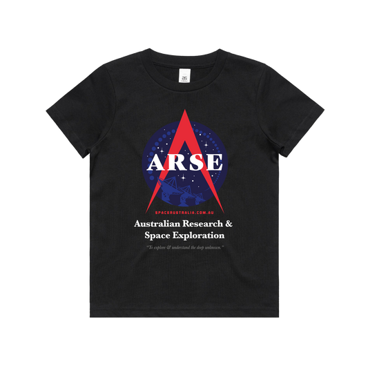Launch Kids Tee Black