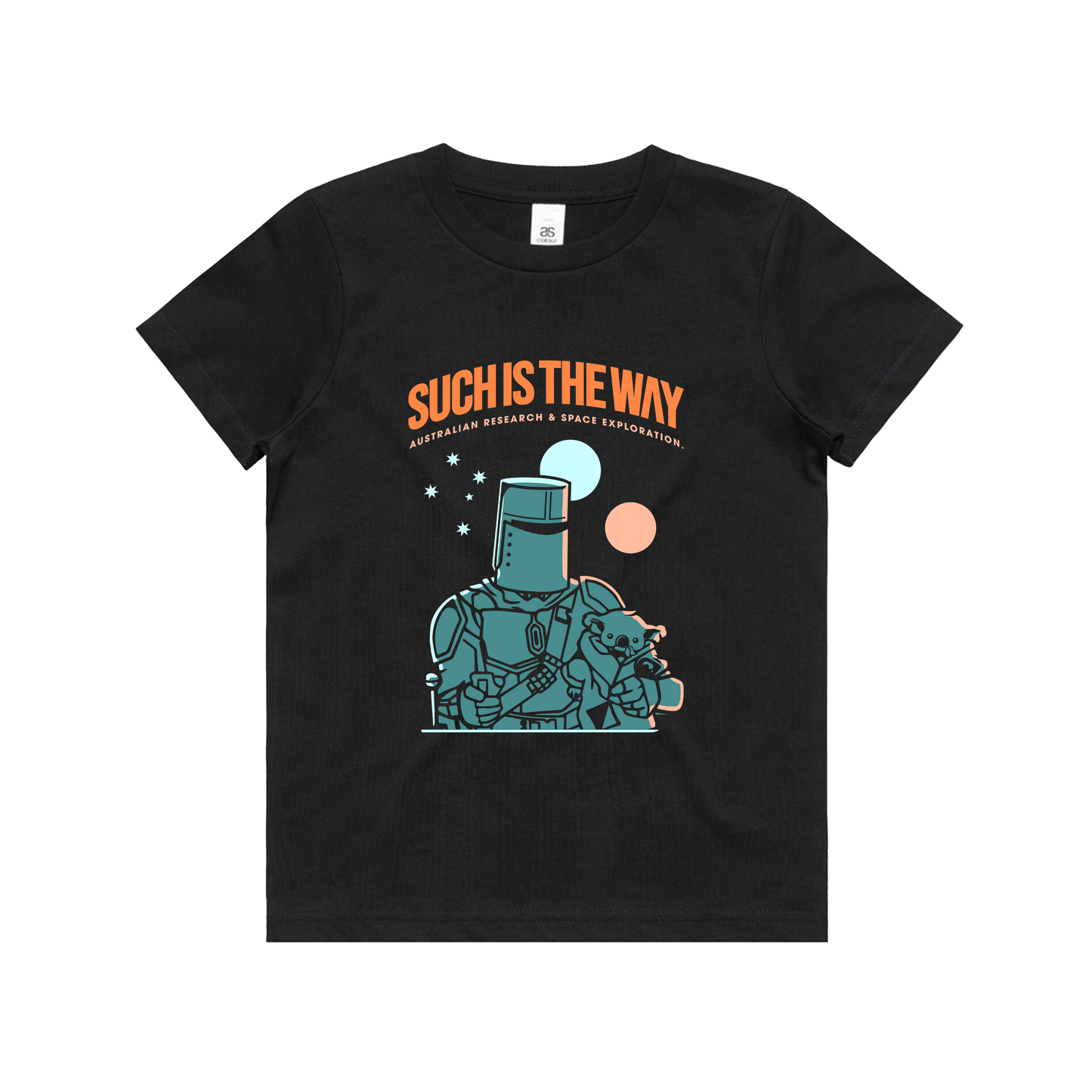 Such Is The Way V2 Kids Tee Black
