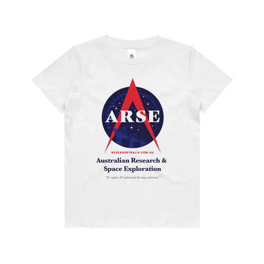 Launch Kids Tee White