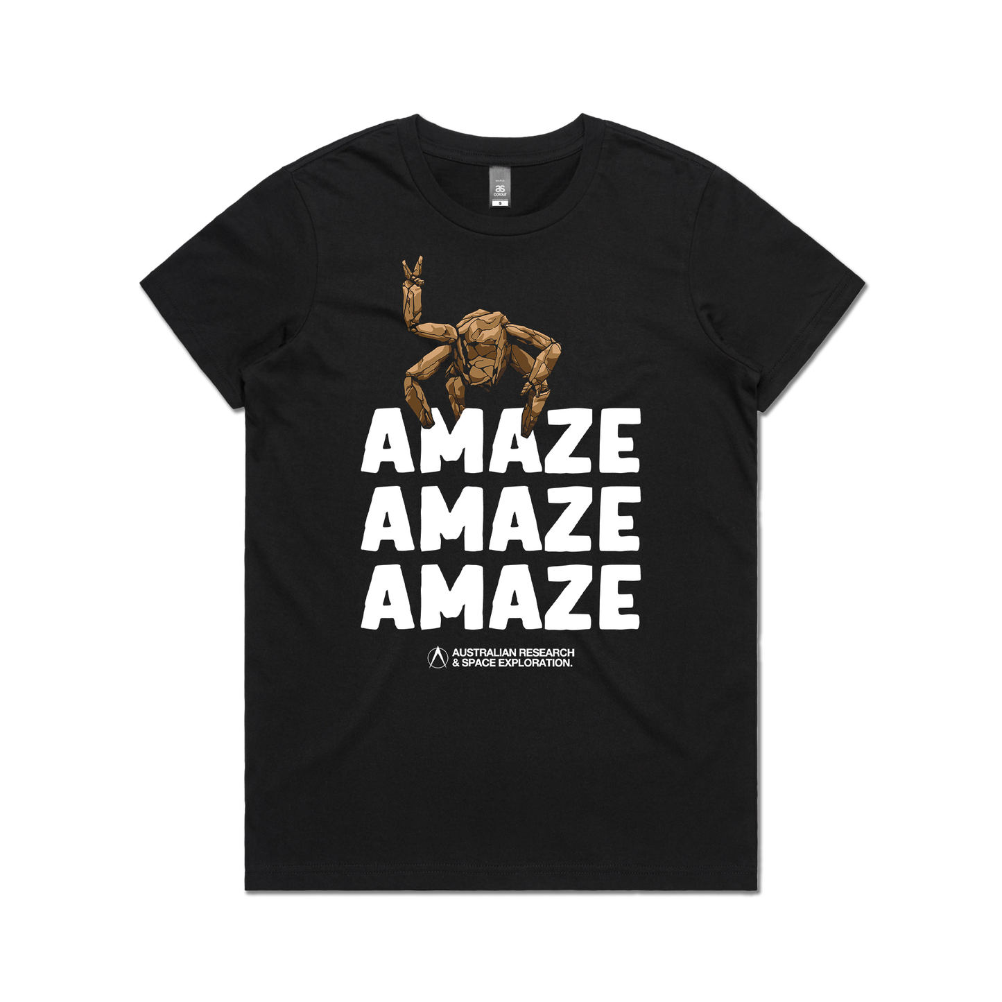 Amaze Amaze Amaze Ladies Tee Black