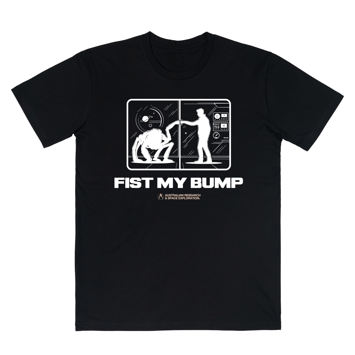 Fist My Bump Tee Black