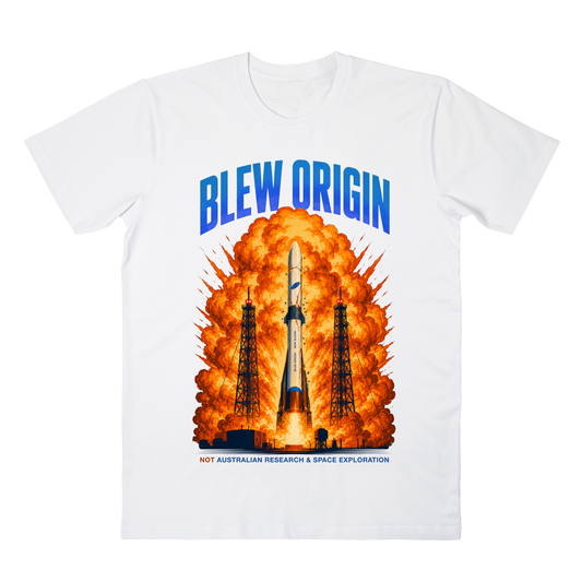 Blew Origin Tee Black