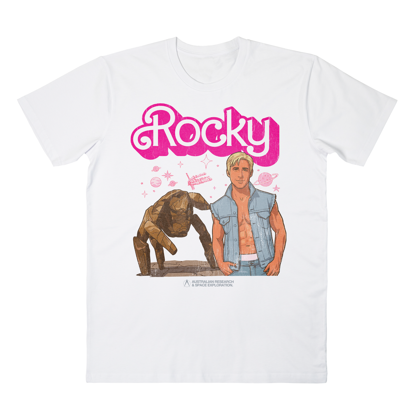 Project Hail Barbie Tee White