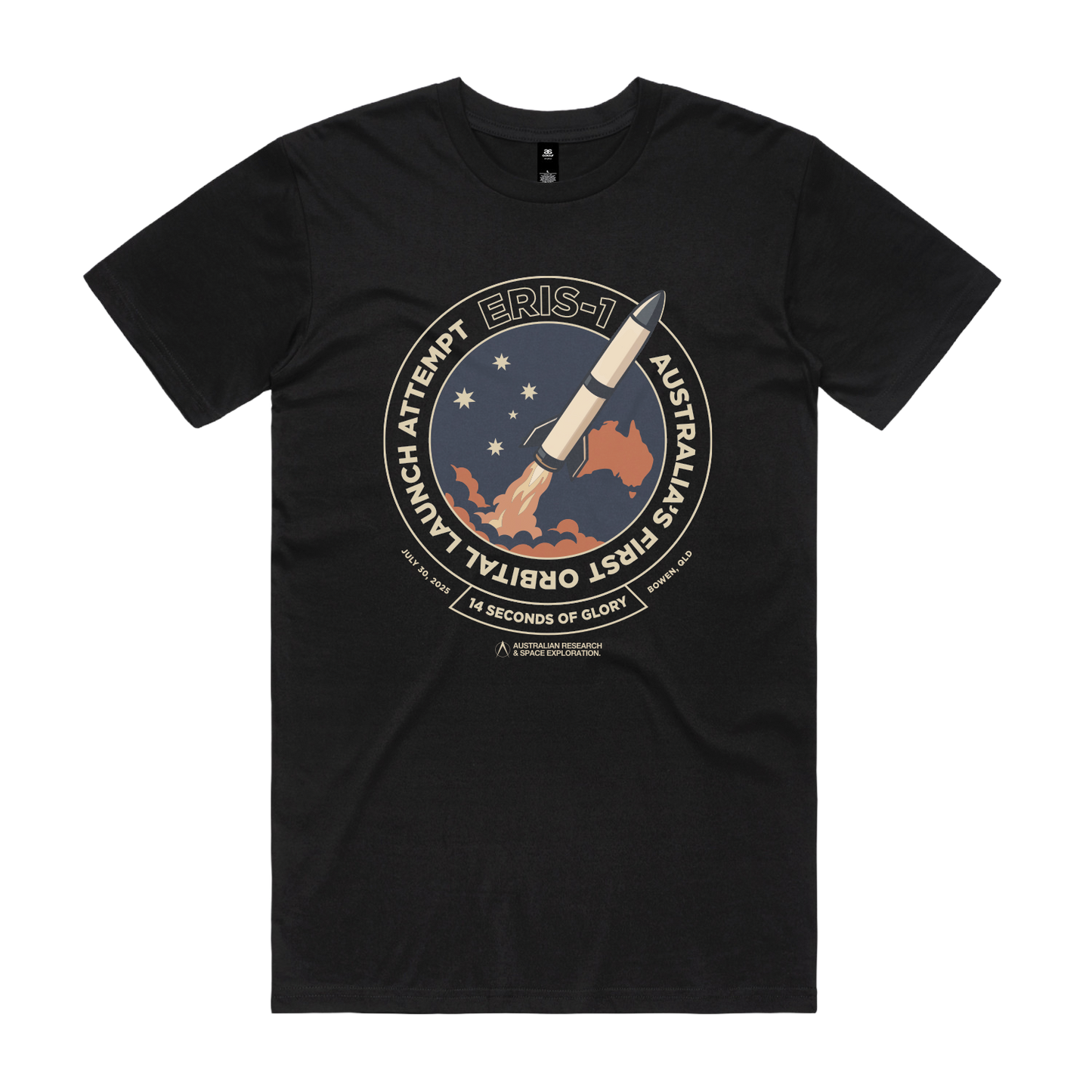 14 Seconds of Glory Tee Black