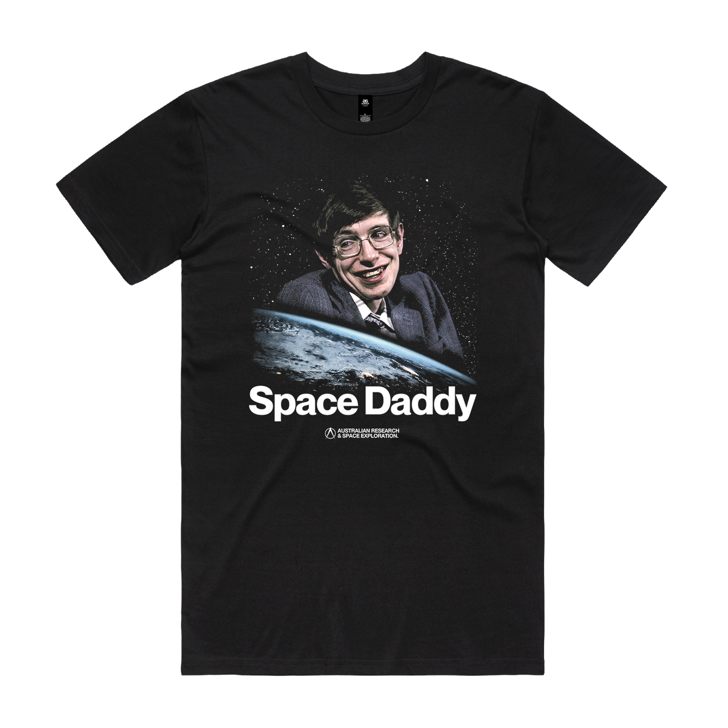 Daddy Hawking Tee Black