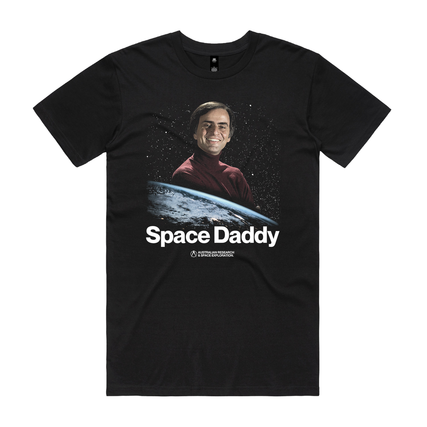 Daddy Sagan Tee Black