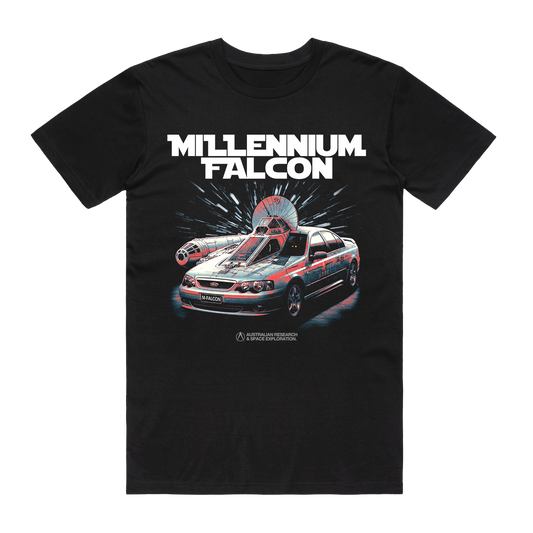 Millennium Falcon Tee Black