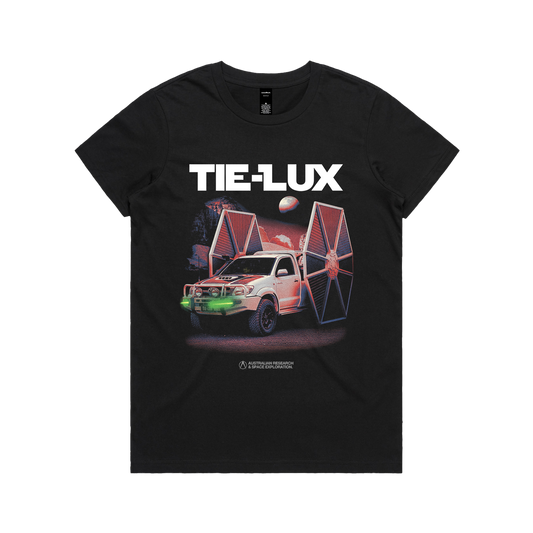 Tie-Lux Ladies Tee Black