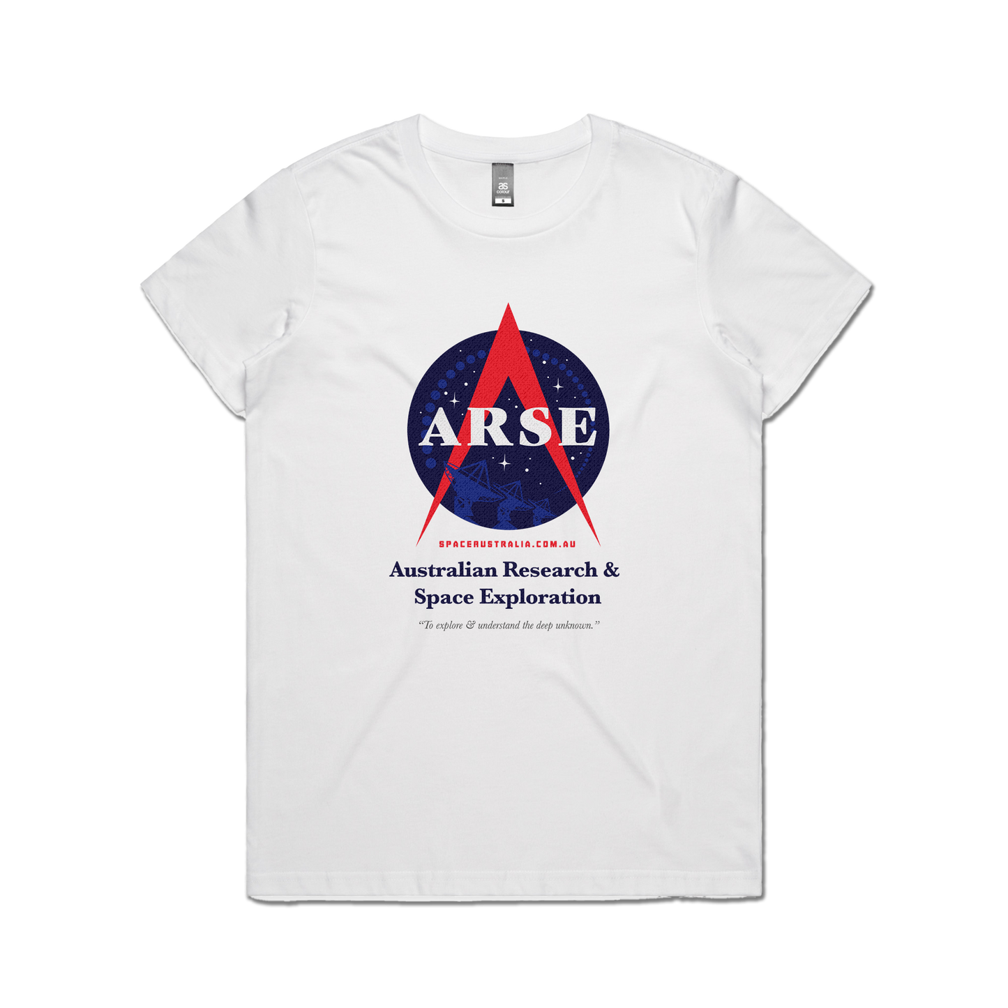 Launch Ladies Tee White