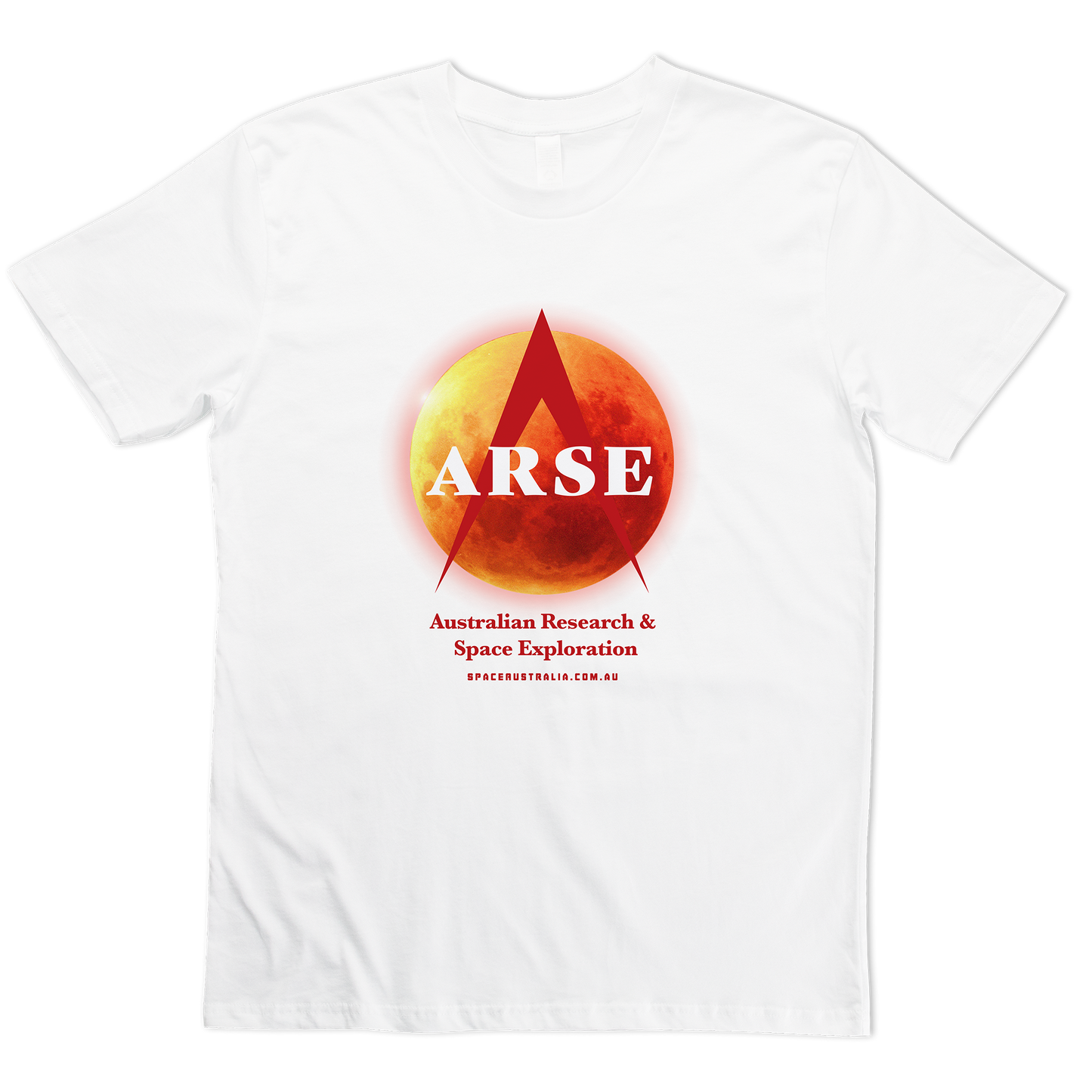 Lunar Eclipse Tee - White