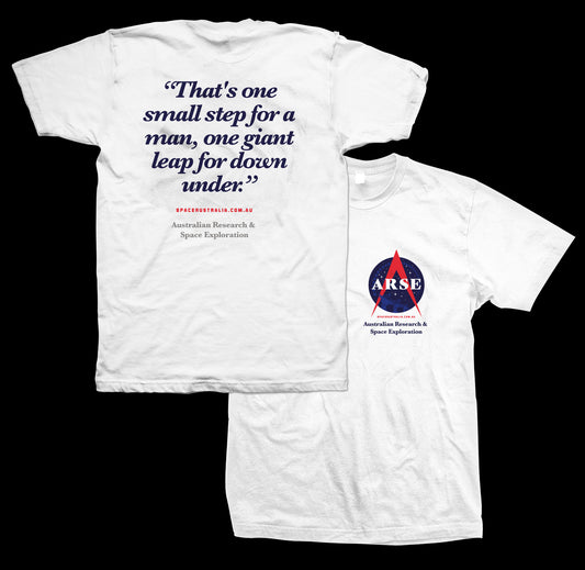Leap Tee - White