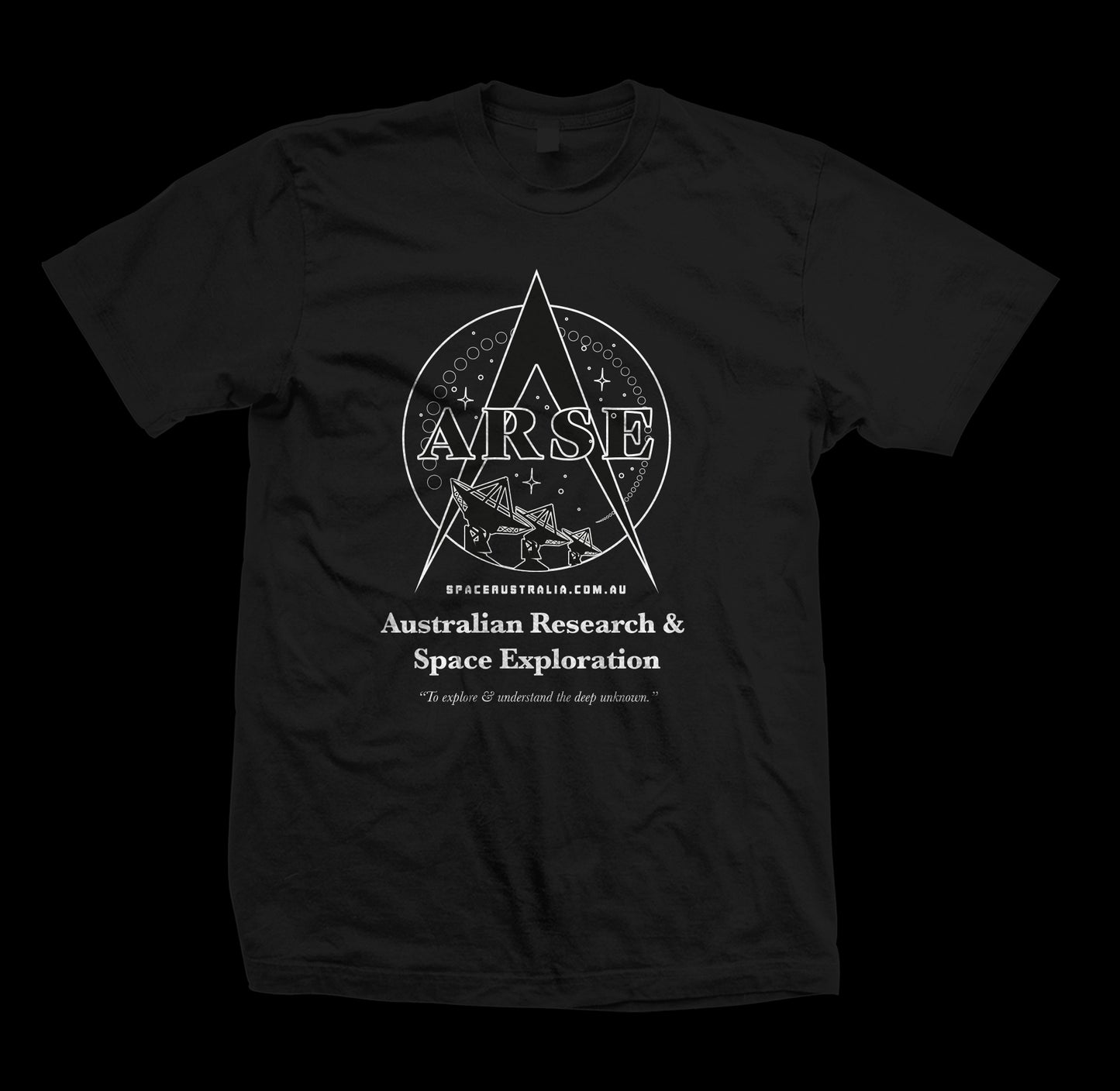 Saturn Tee - Black