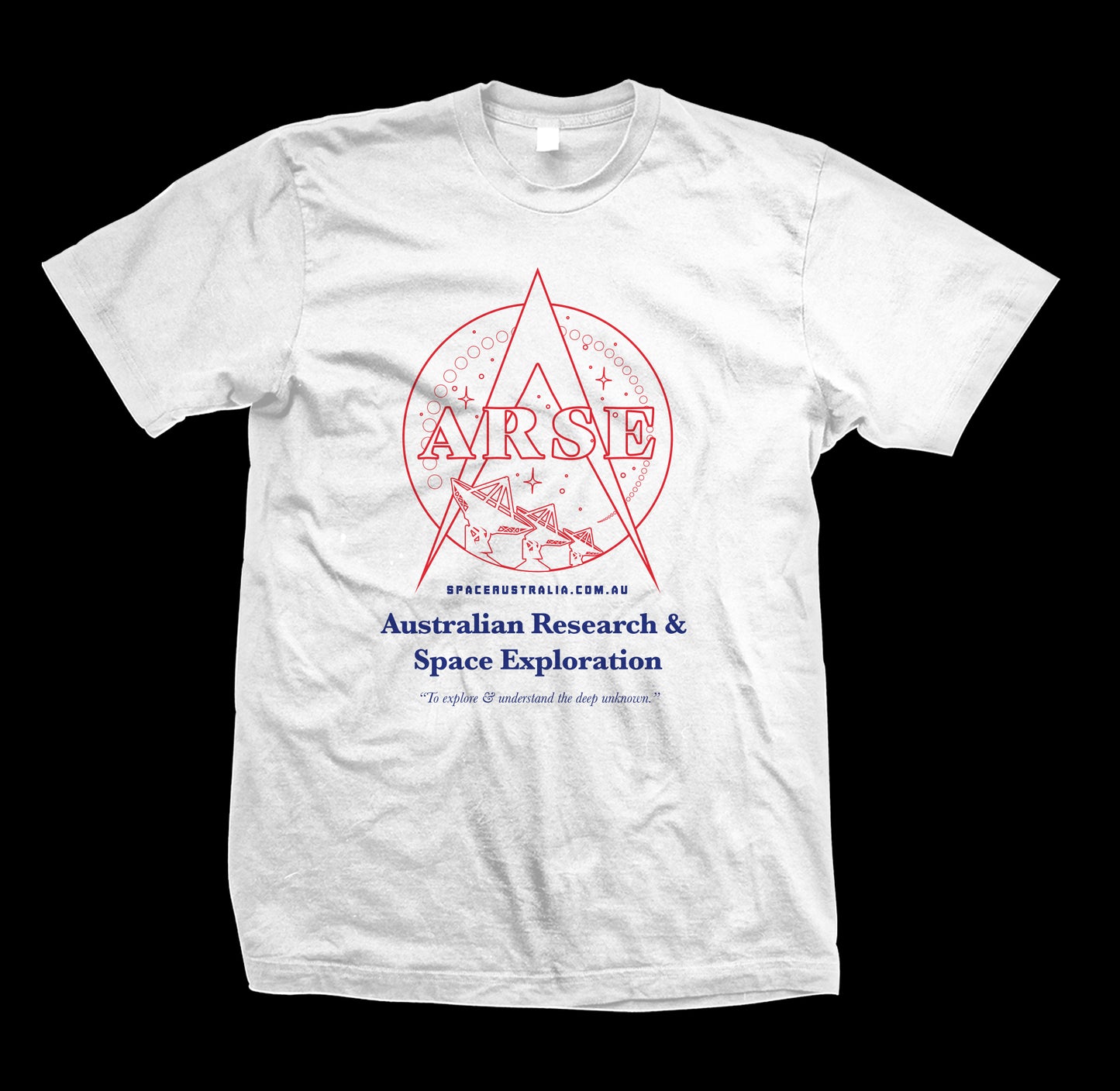 Saturn Tee - White