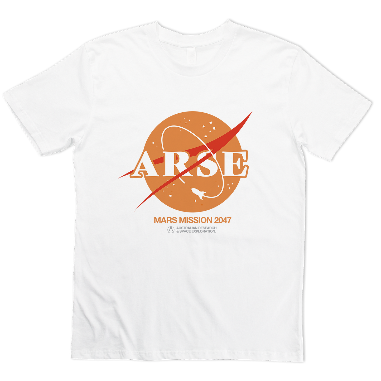 Mars Meatball Tee White