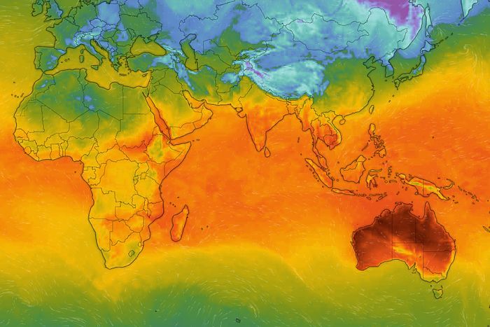 WARNING: AUSTRALIA'S 50+ DEGREE HEAT WAVE HITS TOMORROW