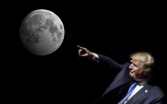 Trump Signs Executive Order To Mine Our Moon.