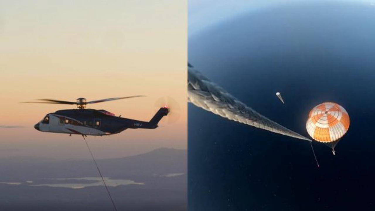 Watch NZ’s Rocket Lab catch a falling rocket with a helicopter ...