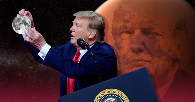 Trump vs NASA: Mars or Moon?