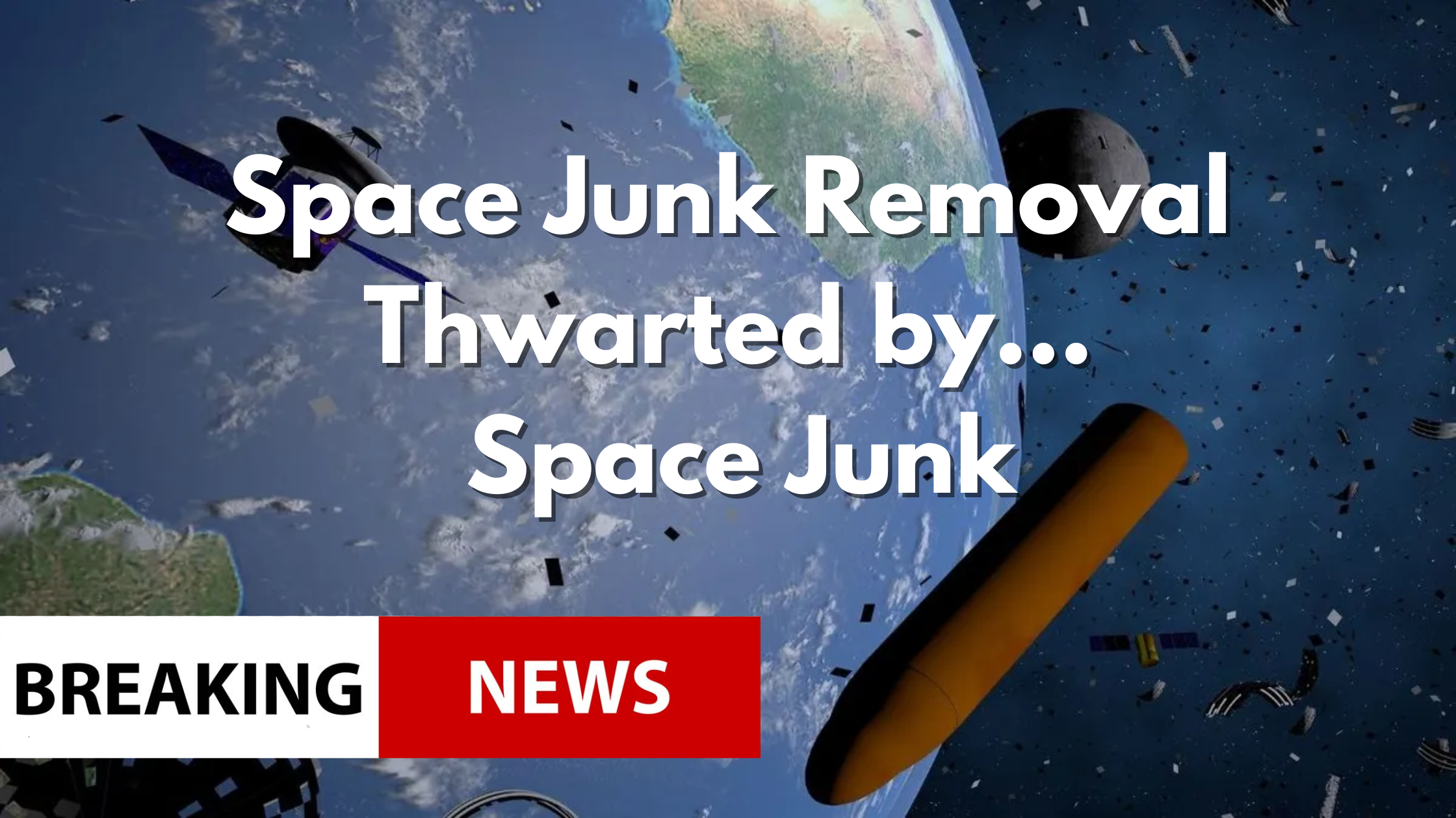 Space Junk Removal Thwarted by... Space Junk – Australian Research ...