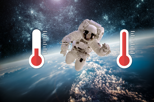 If outer space is a vacuum, how do we measure its temperature?