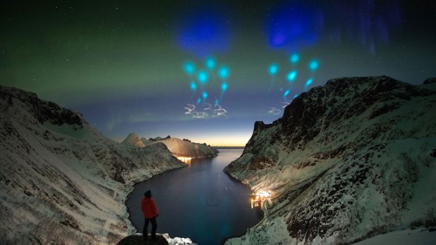 "Alien Invasion" Hits Norway, Is Beautiful.