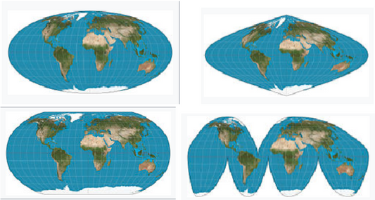 Presenting The Most Accurate Flat Map Ever, And It's A Double Ender.