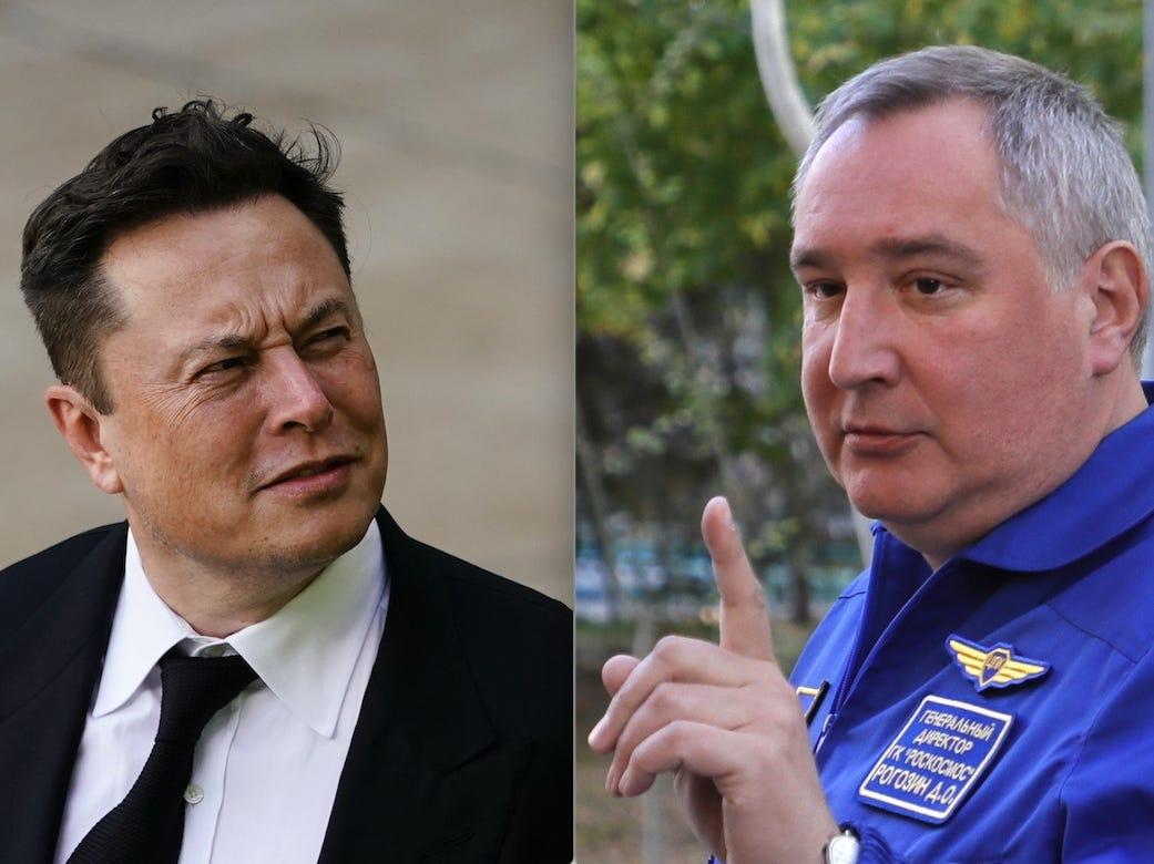 Russian space chief apparently threatens Elon Musk's life.