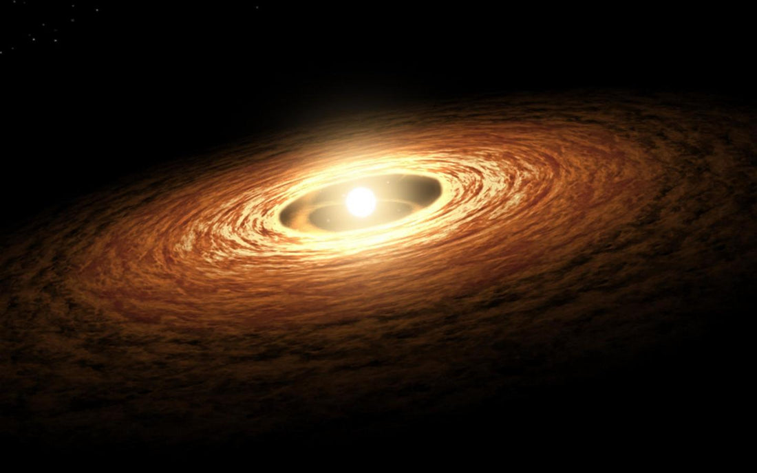 Historical First: Planet Forming 'Brown Knot' On Gaseous Rim