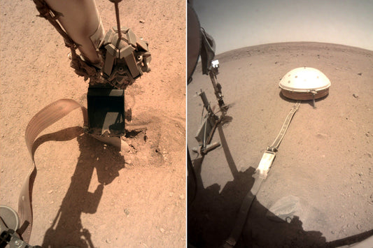 NASA Successfully Teaches Bogged Insight Lander to Hit Itself With Shovel.