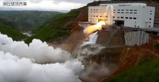 Watch China Violently Break In New Rocket Test Site