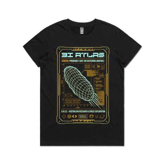 3I/ATLAS Ladies Tee Black