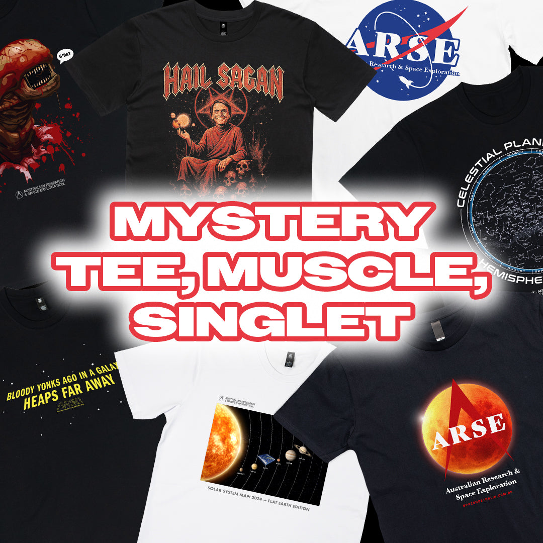 Mystery Tee, Muscle or Singlet