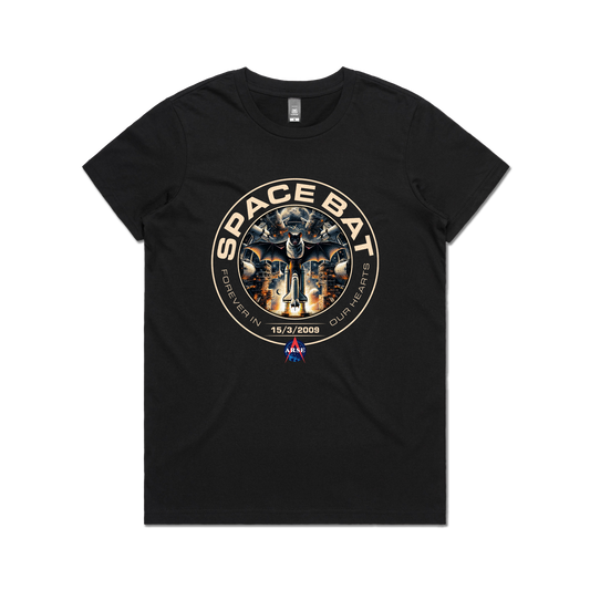 Space Bat Ladies Tee Black [15 YEAR ANNIVERSARY EDITION]