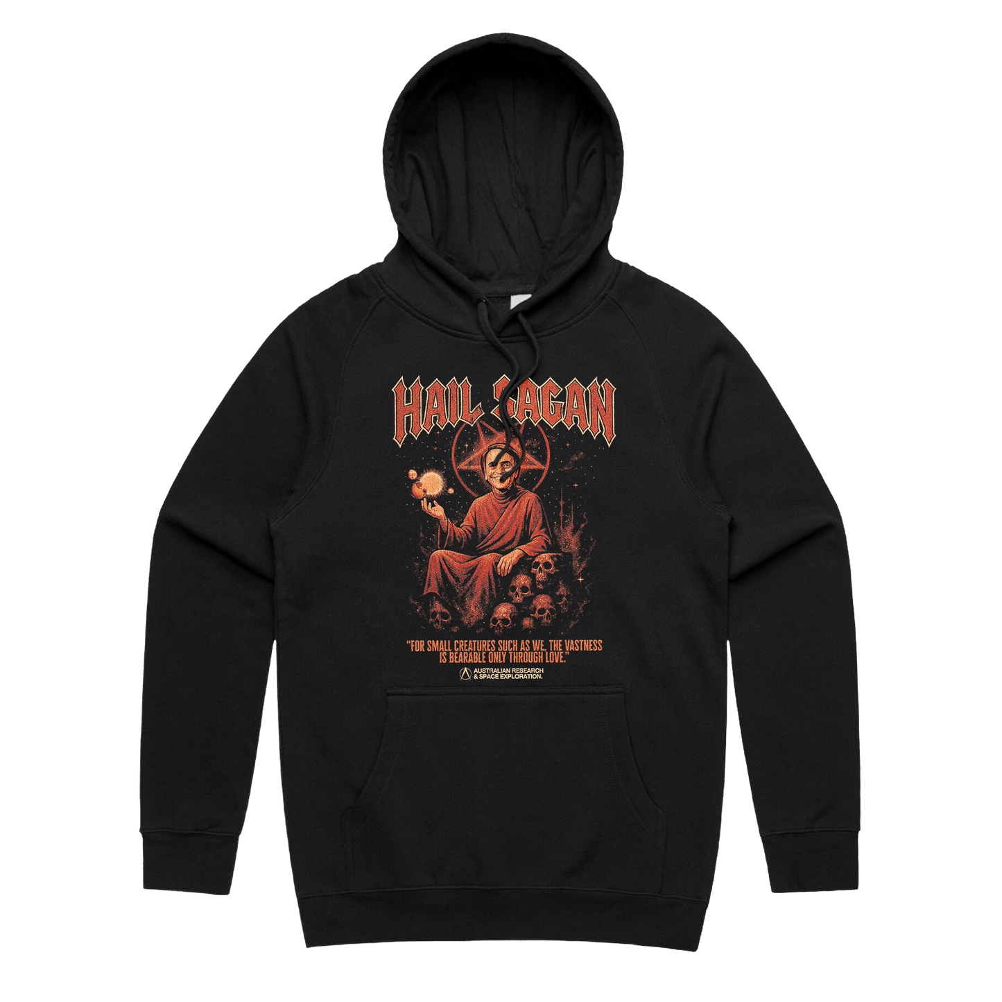 Hail Sagan Hoodie Black