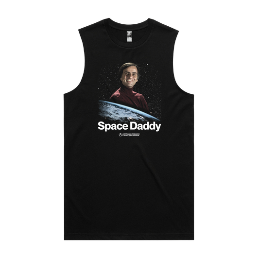 Daddy Sagan Muscle Tee Black