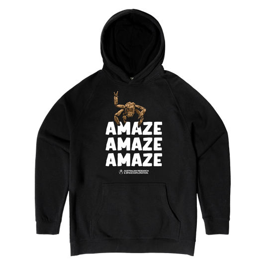 Amaze Amaze Amaze Hoodie Black