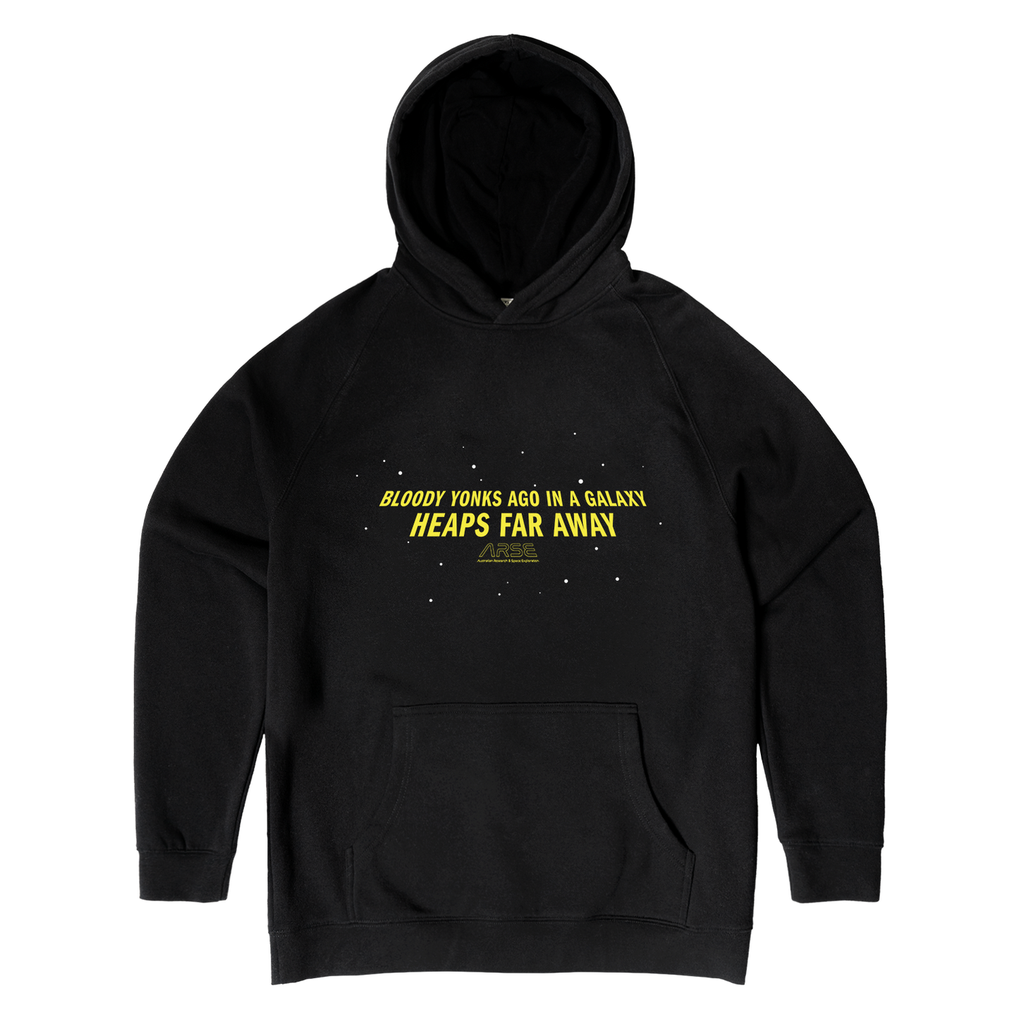 Aussie Crawl Hoodie Black