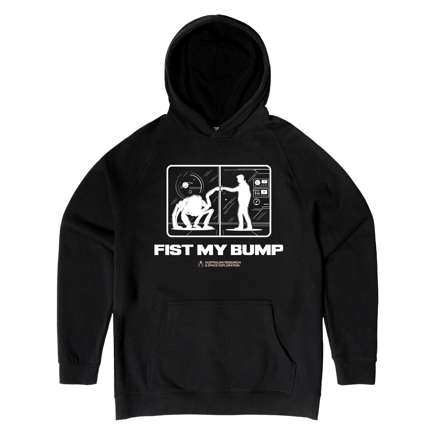 Fist My Bump Hoodie Black