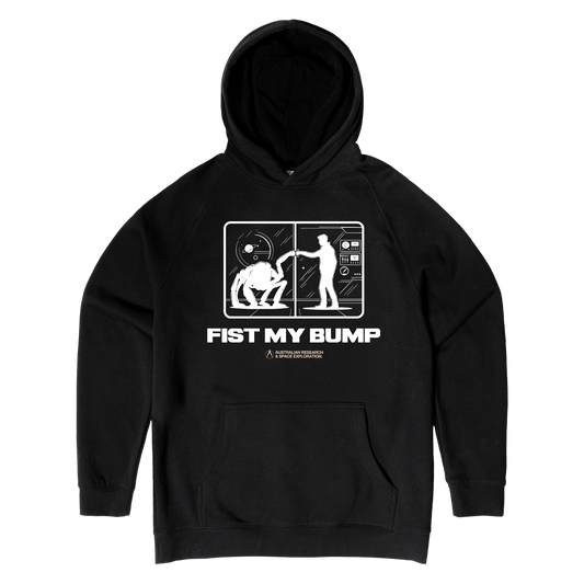 Fist My Bump Hoodie Black
