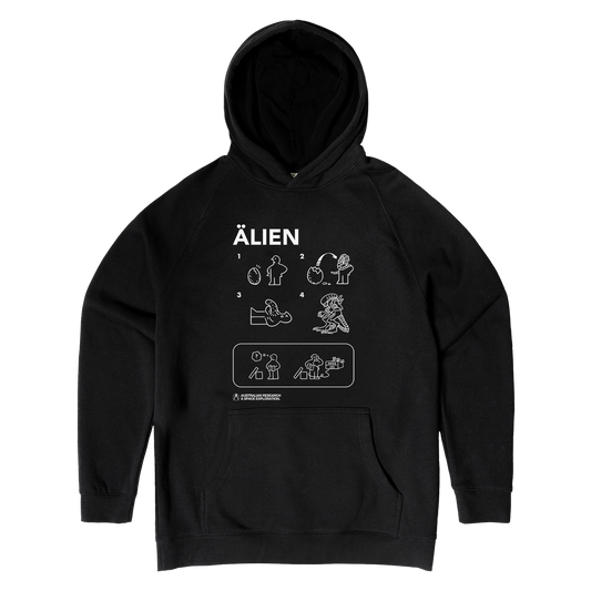 Ikea Alien Hoodie Black