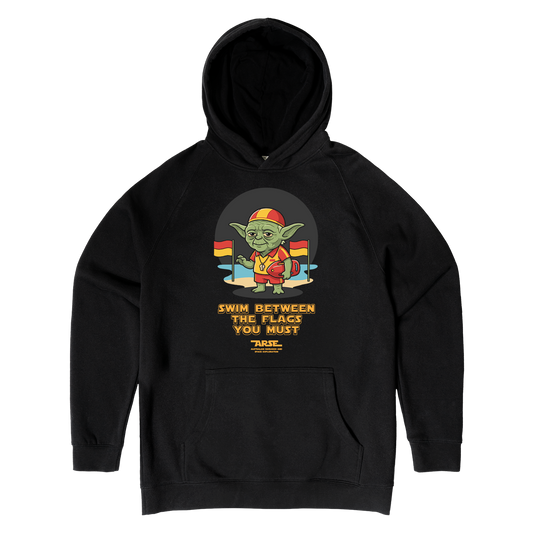 Yoda Beach Hoodie Black