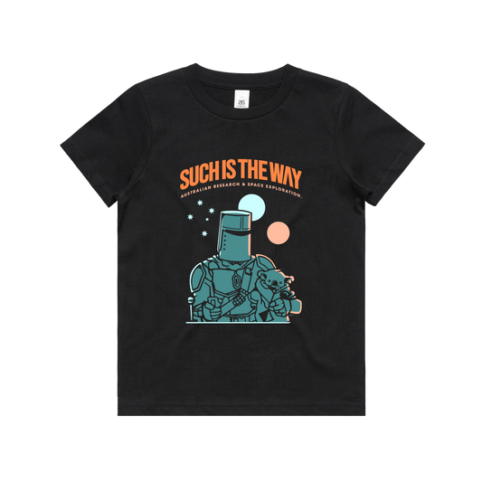 Such Is The Way V2 Kids Tee Black
